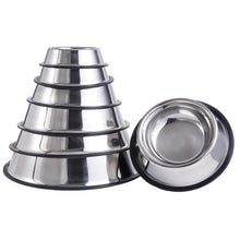 Load image into Gallery viewer, Oversized Stainless Steel Feeder Bowl - PikeirosCo
