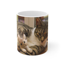Load image into Gallery viewer, Ceramic Mug 11oz (Cat) - Pikeiros Co.
